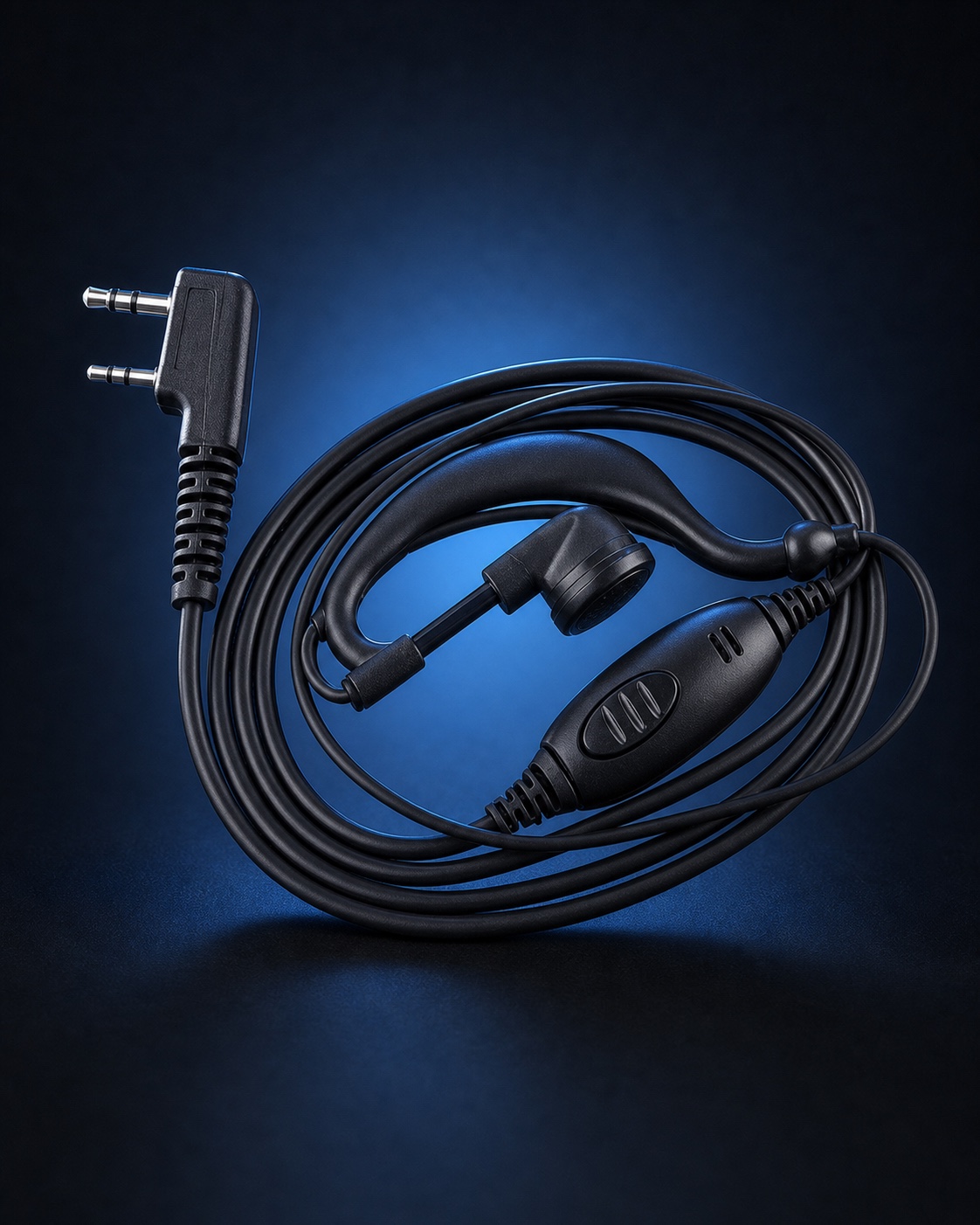 Original two-pin headset with microphone